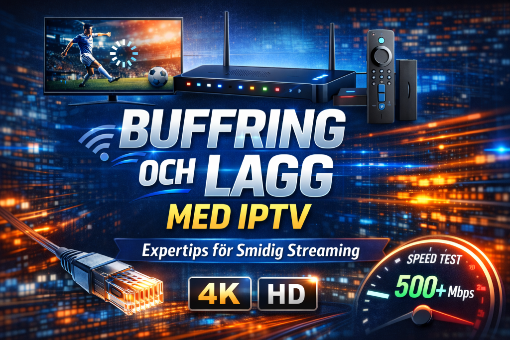 buffring och lagg med IPTV